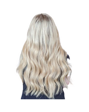 Load image into Gallery viewer, LIGHTEST BLONDE (22) CLIP IN 18" HAIR EXTENSIONS 100% HUMAN REMY HAIR 110G/240G