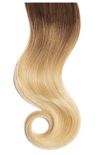Load image into Gallery viewer, EUROPEAN TAPE HAIR EXTENSIONS 18 INCH 9A HIGH GRADE SOMBRE DIRTY BLONDE (8/60)
