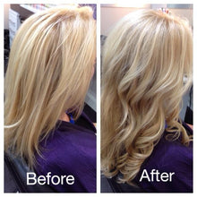 Load image into Gallery viewer, EUROPEAN TAPE HAIR EXTENSIONS 14 INCH 9A HIGH GRADE GOLDEN BLONDE (27/613)
