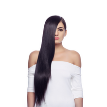 Load image into Gallery viewer, EUROPEAN TAPE HAIR EXTENSIONS 22 INCH 9A HIGH GRADE NATURAL BLACK (1)
