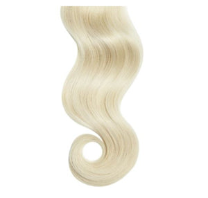 LIGHTEST BLONDE (22) CLIP IN 14" HAIR EXTENSIONS 100% HUMAN REMY HAIR 110G/240G